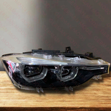 BMW 3 SERIES F30-F31-F35 LCI 2014-2019 SHADOW EDITION LED HEADLAMP LEFT AND RIGHT SIDE 8492471+8492472
